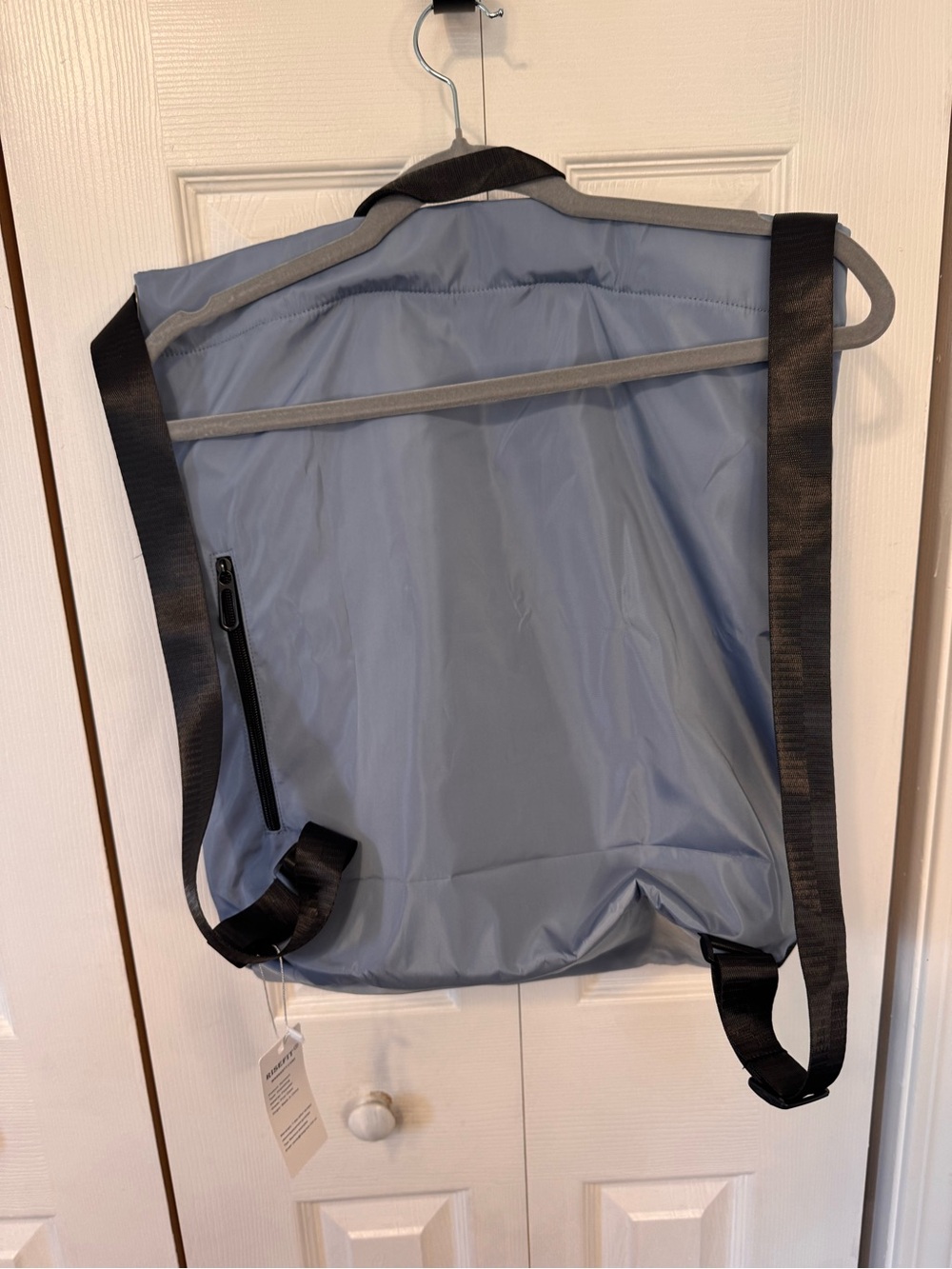 Riselift Large Gym Workout Backpack Tote Travel Bag Blue/Gray NWTS - Picture 7 of 14